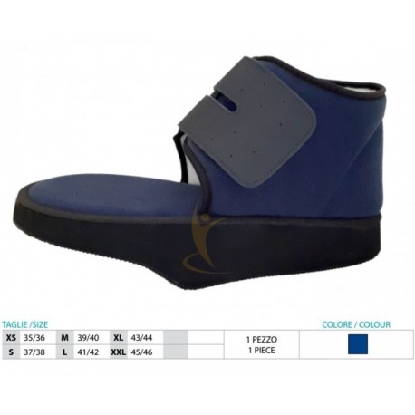 ORIONE 148 SCARPA TALUS postoperatoria di baruk con strappi ambidestra BLU