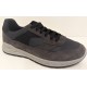 LOREN scarpe uomo lacci G0356 pelle scamosciata GRIGIO plantare estraibile memory