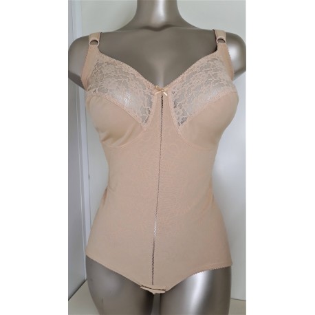 SANAGENS body modellatore LUCY BS NUDO senza ferretto taglie forti COPPA C