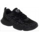 SCHOLL scarpa sportiva leggera sneaker elast CAMDEN TWO tessuto NERO plantare Memory 