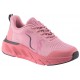 LOREN scarpe sneaker ortopediche lacci A2000 plantare estraibile ROSA BARBIE TESSUTO FLIKNIT 