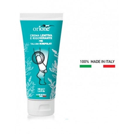 ORIONE CREMA LENITIVA E RIGENERANTE per talloni screpolati 100ml esfoliante idratante erbe biologiche ref.40