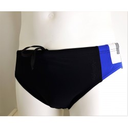 GOLDEN BEACH costume slip mare uomo 527 SURF BIG WAVE con coulisse NERO protezione UV