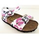 BIRKENSTOCK KIDS sandali bambina RIO PAPILLIO Birko Flor FANTASY FLOWERS FUCHSIA cinturini 632373
