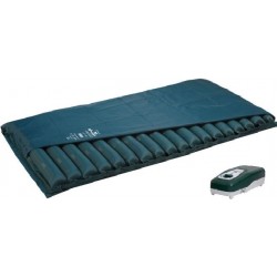 TERMIGEA kit ANTIDECUBITO materasso a elementi intercambiabili + compressore reg.press. con fodera 140kg 8500+197