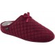SCHOLL pantofola ciabatta RACHELE ROSSO BORDEAUX velluto plantare Memory Cushion antiscivolo