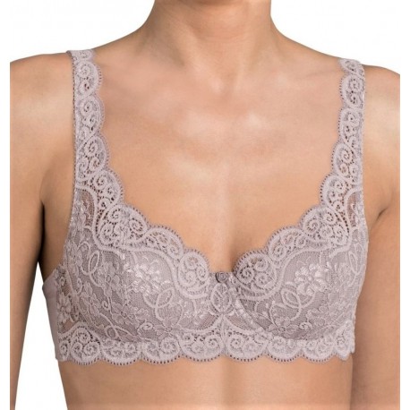 TRIUMPH reggiseno con ferretto AMOURETTE 300 WHP imbottito pizzo TORTORA 3334
