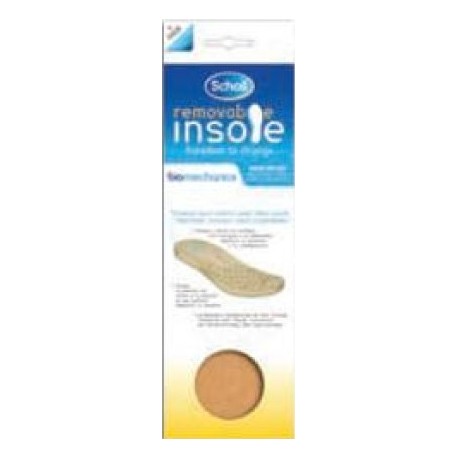 SCHOLL SOLETTE Biomechanics ricambio linea Comfort plantare estraibile soletta rimovibile