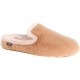SCHOLL ciabatte pantofole microfibra pelliccia MADDY DOUBLE plantare estraibile BioPrint CAMMELLO invernale