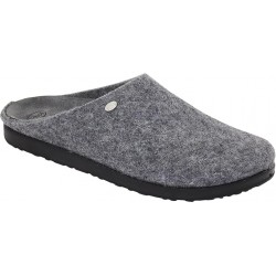 SCHOLL pantofole ciabatte lana uomo ELIO GRIGIO plantare estraibile Memory Cushion