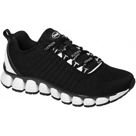 SCHOLL scarpa ginnastica sportiva GALAXY SPORTY BLACK plantare Biomechanics nero