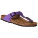 BIRKENSTOCK Infradito GIZEH 845671 LILAC Birko Flor Lack vernice sughero LILLA