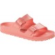 BIRKENSTOCK Ciabatta ARIZONA EVA CORAL PEACH 1022511 gomma leggerissima 2 fibbie CORALLO
