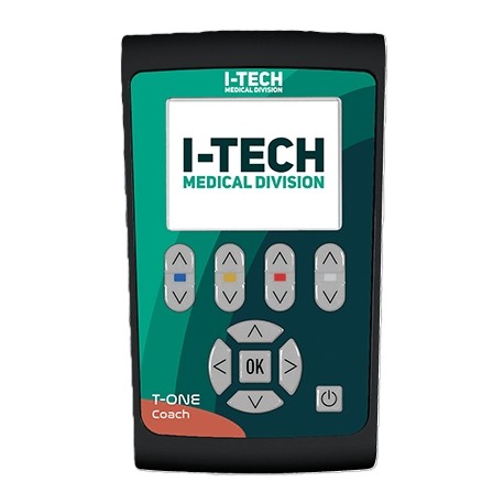 I-TECH Elettrostimolatore 4canali T-ONE COACH TENS/NEMS/BEAUTY 2 utenti