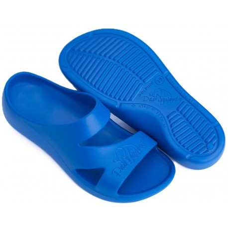 PETER LEGWOOD Ciabatte posturali gomma eva aperte Aequos DOLPHIN elefantino AZZURRO