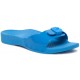 SCHOLL zoccoli ciabatte gomma SUN BLUE PETROLIO plantare Biomechanics antiscivolo mare spa piscina 1 fibbia 