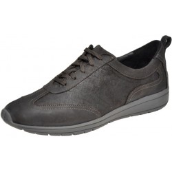 SANAGENS scarpe morbidissime pelle nabuk WASH SOFT 101 plantare estraibile lavabile lacci T.MORO