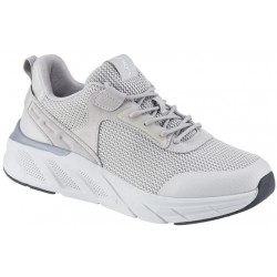 LOREN scarpe uomo sneaker ortopediche lacci CHRISTIAN NUVOLA A2001 plantare estraibile GREY 