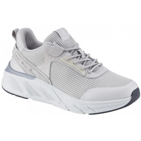 LOREN scarpe uomo sneaker ortopediche lacci CHRISTIAN NUVOLA A2001 plantare estraibile GREY 