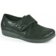 LOREN scarpe riabilitative S8646 tessuto elasticizzato con strappo NERO made in Italy