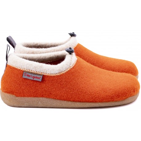 PETER LEGWOOD Ciabatte posturali Aequos lana cotta KAMILLA pantofole elefantino ARANCIONE