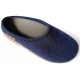 PETER LEGWOOD Ciabatte posturali Aequos lana cotta ZYPPO pantofole elefantino BLU plantare estraibile