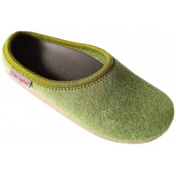 PETER LEGWOOD Ciabatte posturali Aequos lana cotta ZYPPO pantofole elefantino VERDE plantare estraibile