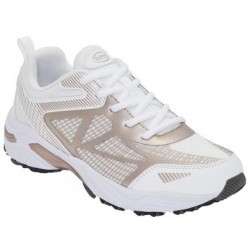 SCHOLL scarpa ginnastica sportiva SPRINTER NET plantare Biomechanics BIANCO/ORO ROSA