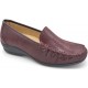 BENEXA morbido mocassino basso 2377 VIPER BORDO' plantare sottopiede estraibile pelle/vernice stile di vita