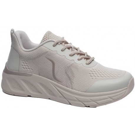 LOREN scarpe sneaker ortopediche lacci CIRCE NUVOLA A2000 plantare estraibile TESSUTO FLIKNIT SABBIA