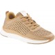 LOREN scarpe traforate sneaker ortopediche lacci CECILIA NUVOLA A2013 plantare estraibile CAMEL TESSUTO 