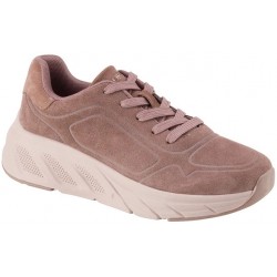 LOREN scarpe sneaker ortopediche lacci camoscio CORA NUVOLA A2008 plantare estraibile MALVA