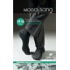 MODASANA calza riposante gambaletto cotone UOMO BLU 14-16 mmHg compressione graduata 