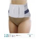 ORIONE busto LOMBO SACRALE stecche 3087 tessuto elastico GRIGIO h. 27cm cintura lombare velcro grigio