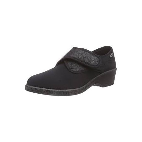 Dr SCHOLL pantofola scarpa AGNES MC NERO elasticizzata riabilitazione 1 velcro